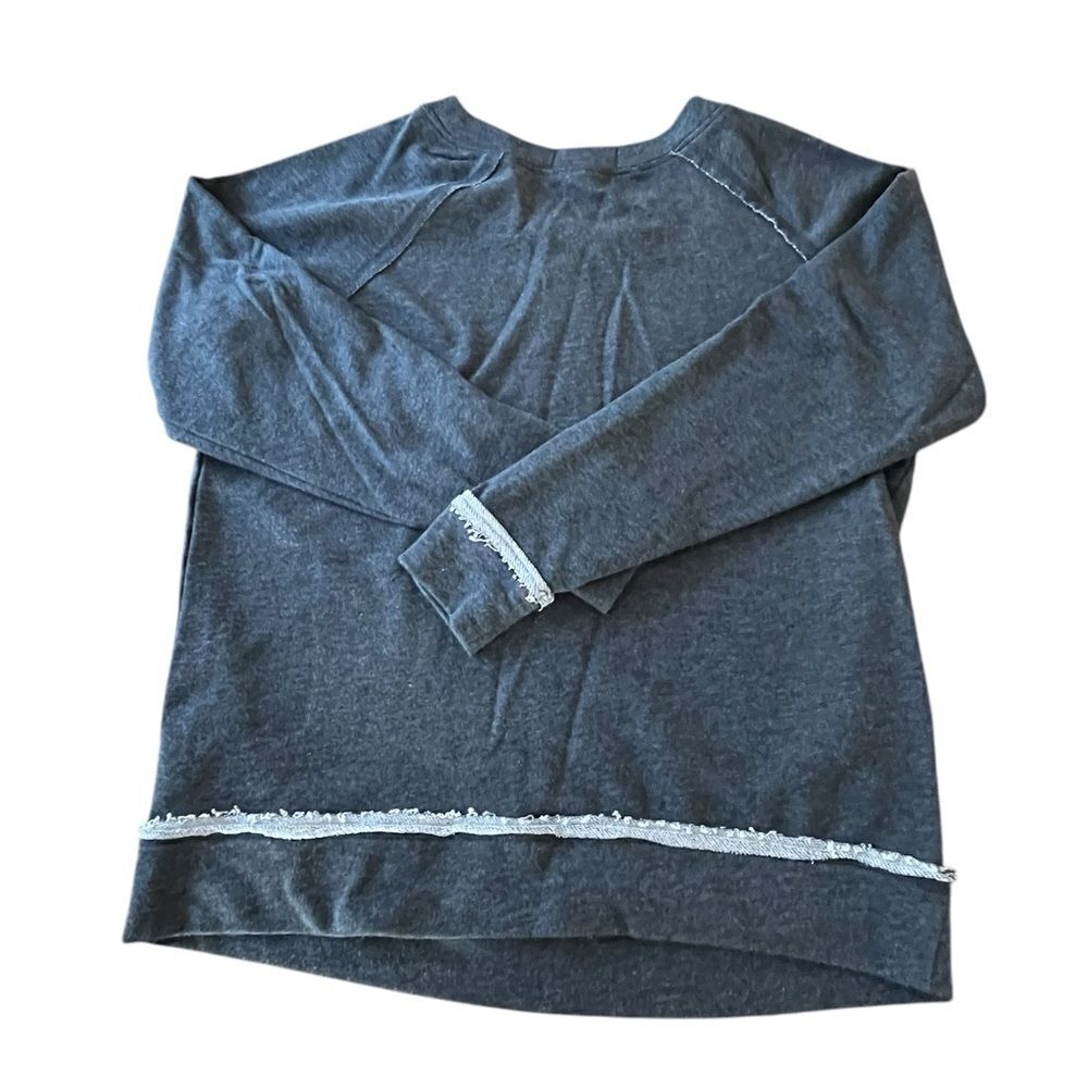 Womens’ Gray Rewash Sweatshirt Size L - Picture 2 of 4